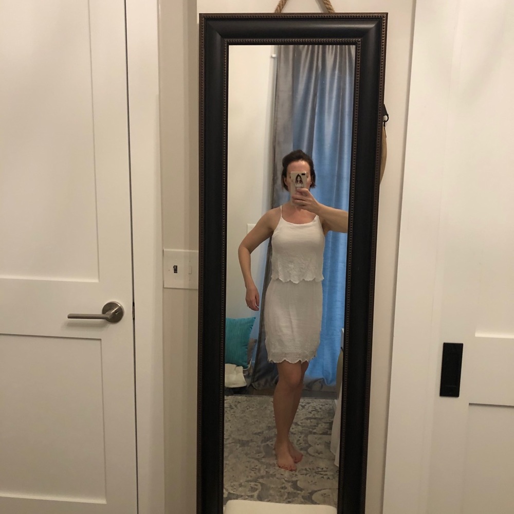 Dress white small size Charlotte Russe